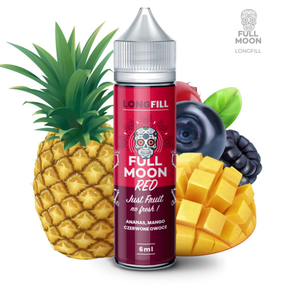 Longfill Full Moon 6 60 Ml Red Just Fruit